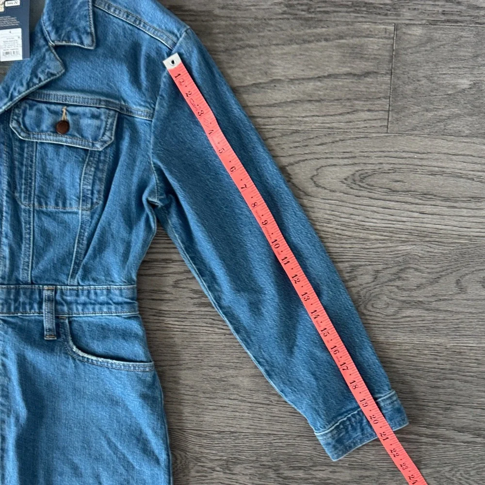 🌼UNIVERSAL THREAD🌼 NWT Blue Denim Shirt Maxi Dress, Size 4